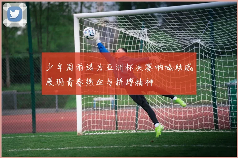 少年周雨诺为亚洲杯决赛呐喊助威展现青春热血与拼搏精神